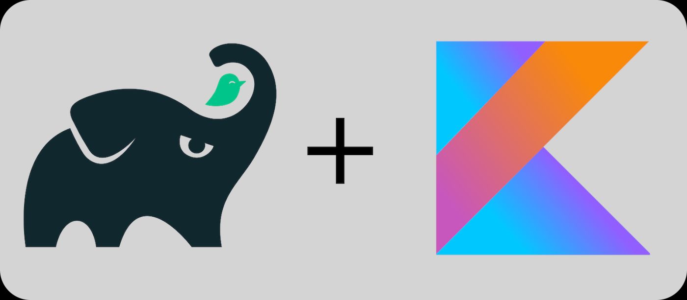 Kotlin and Gradle logos